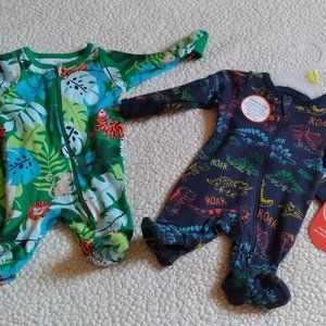 Two Wonder Nation Preemie Sleepers